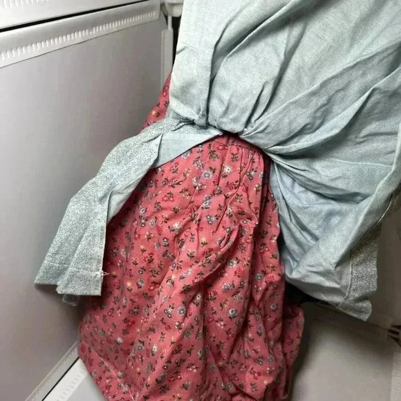 Vintage Handmade Easter Bunny Cloth Rabbit Apron Dress - Picture 4 of 6